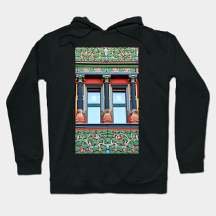 Town Hall Window With Monkeys Hoodie